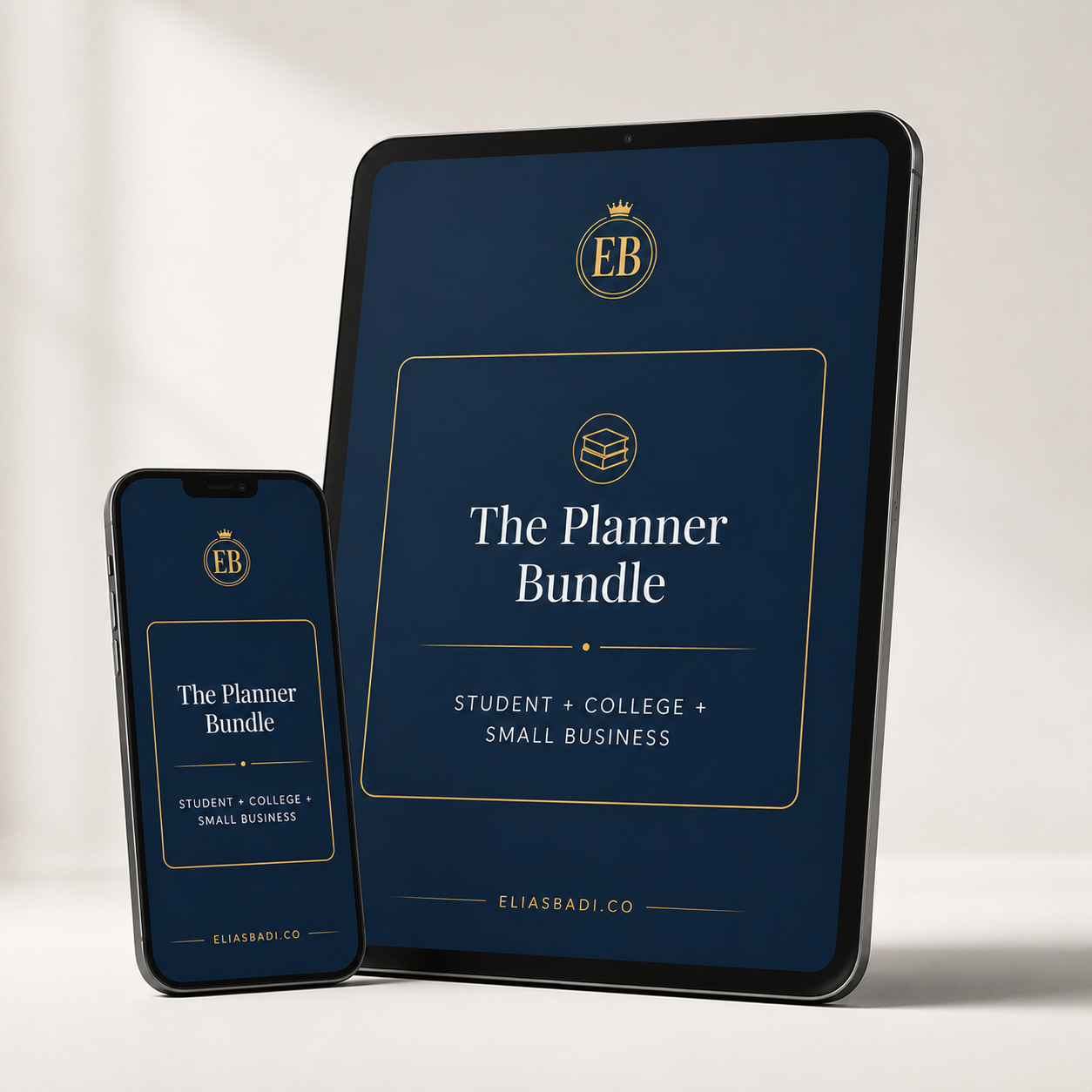 The Planner Bundle — Student + College + Small Business (Instant Download)