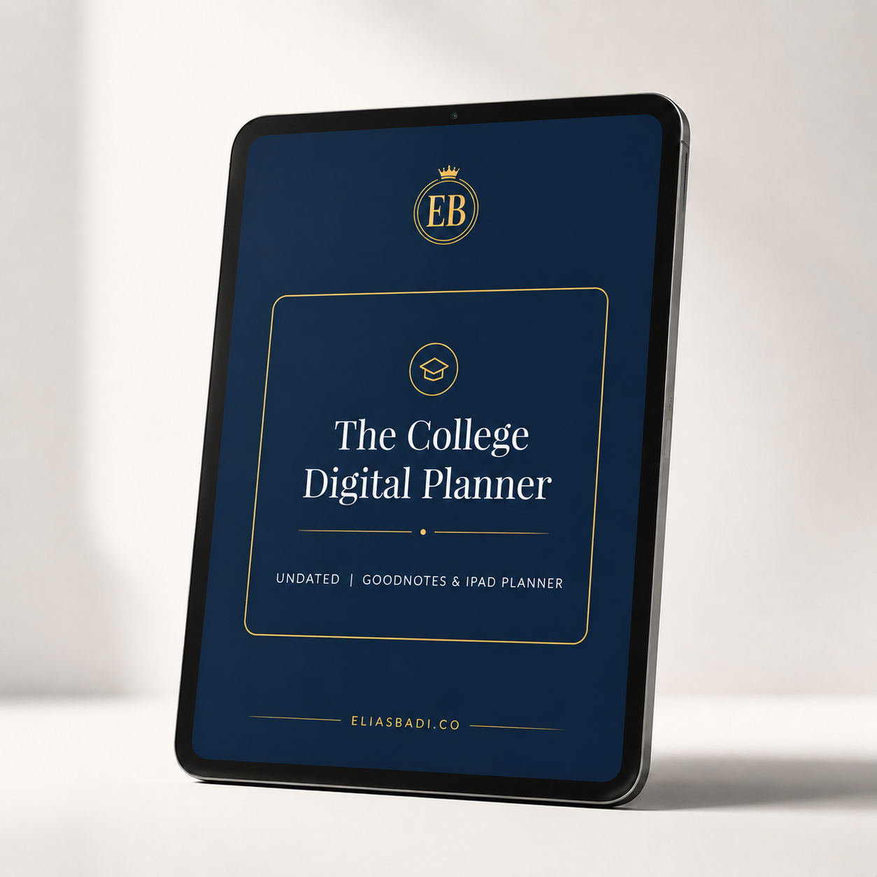 The College Digital Planner — Undated | GoodNotes & iPad (Instant Download)