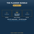 The Planner Bundle — Student + College + Small Business (Instant Download)