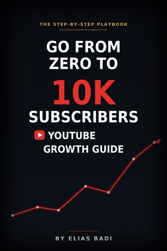 Go From Zero to 10K Subscribers — The Step-by-Step YouTube Growth Playbook