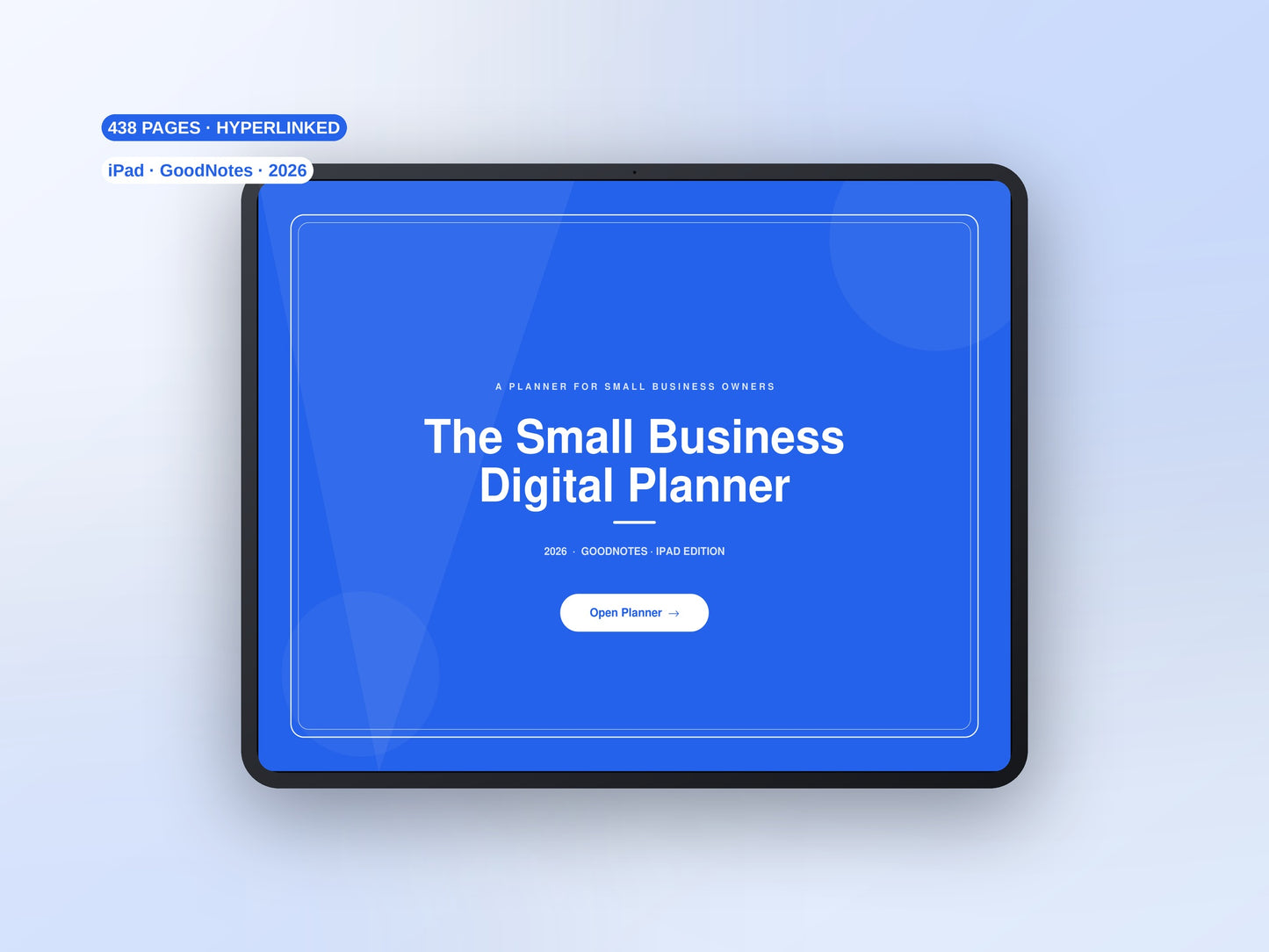 The Small Business Digital Planner 2026 | GoodNotes & iPad