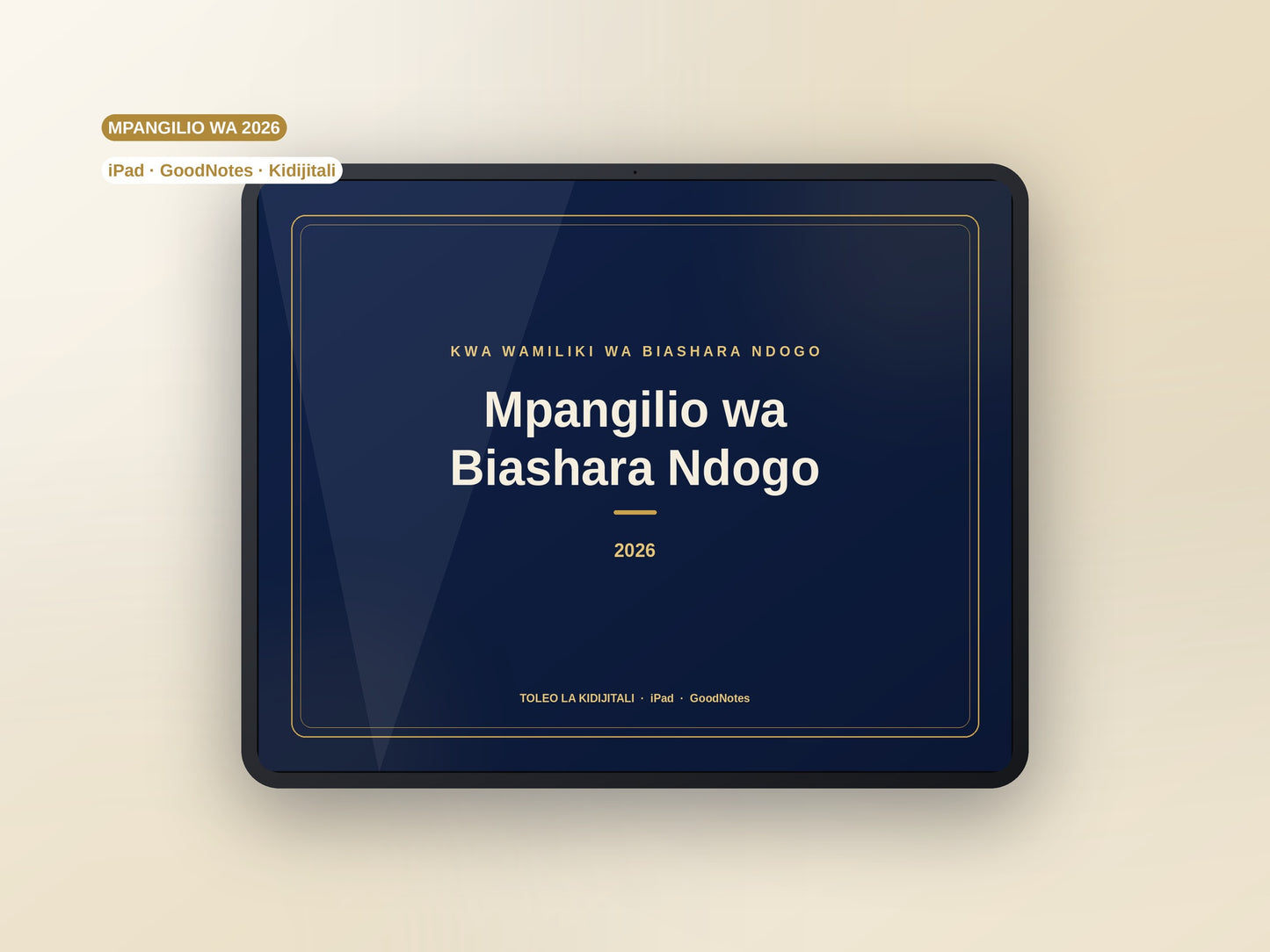 Kiswahili Digital Planner — Printable & Tablet-Friendly (Instant Download)